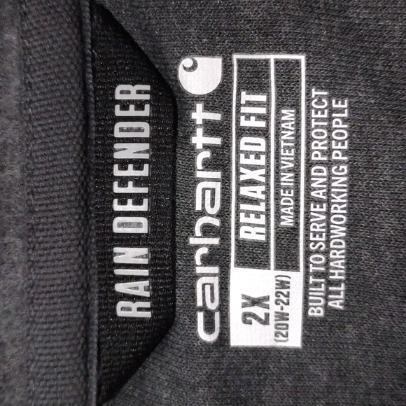 Carhartt Men's Dark Gray Hoodie Sweater - Picture 7 of 9
